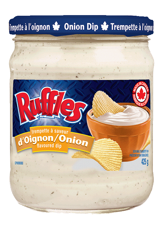 Ruffles Onion Flavoured Dip 425g