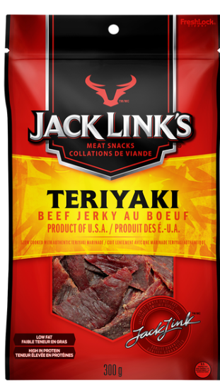 Jack Links Teriyaki Beef Jerky 300 g