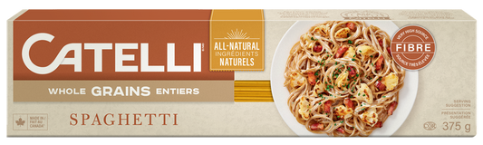 Catelli Whole Grains, Spaghetti Pasta