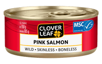 Cloverleaf Boneless Pink Salmo 150 g