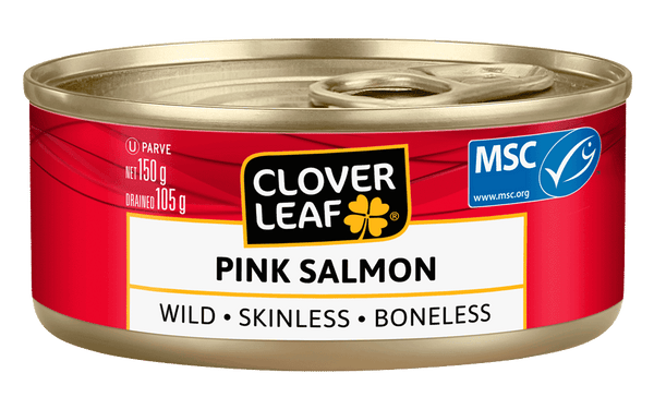 Cloverleaf Boneless Pink Salmo 150 g