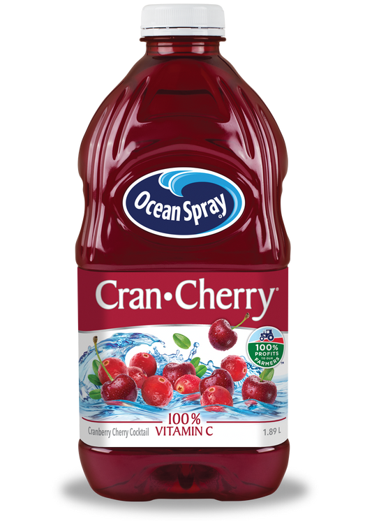 Ocean Spray Cran-Cherry ® Cranberry Cherry Cocktail, 1.89 L