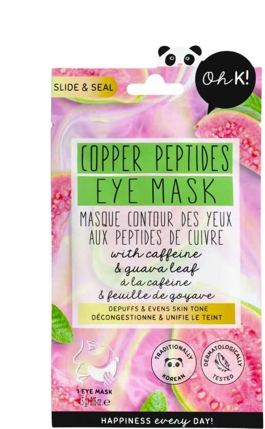 Oh K!  Copper Peptides Slide & Seal Eye Mask