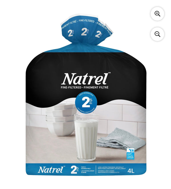 Natrel Fine-filtered 2 %  Milk, 4 L
