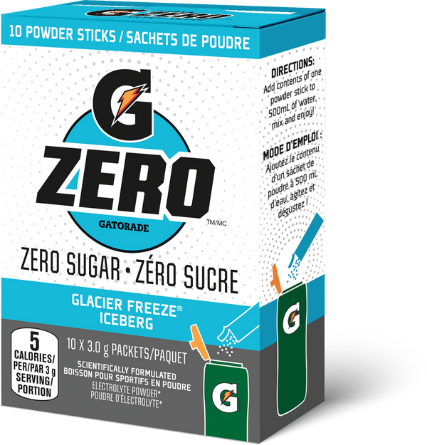 Gatorade Zero Powder Glacier Freeze 30g