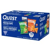 Nacho Cheese & Chili Lime Flavours Quest Tortilla Style Protein Chips 0.448kg