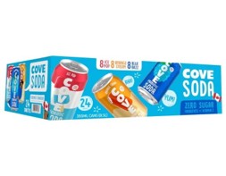Cove Soda Summer Variety 24 x 355 mL