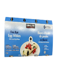 Kirkland Free Run Egg Whites 2Kg