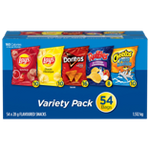 Frito Lay Chips Variety Pack 54 x 28 g