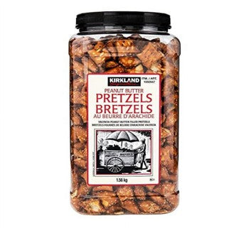 Kirkland Signature Peanut Butter Pretzels, 1.56 kg