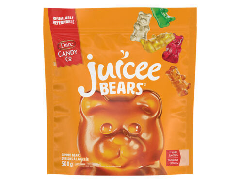 Dare Juicee Bears Candy Gummie Bears 500g
