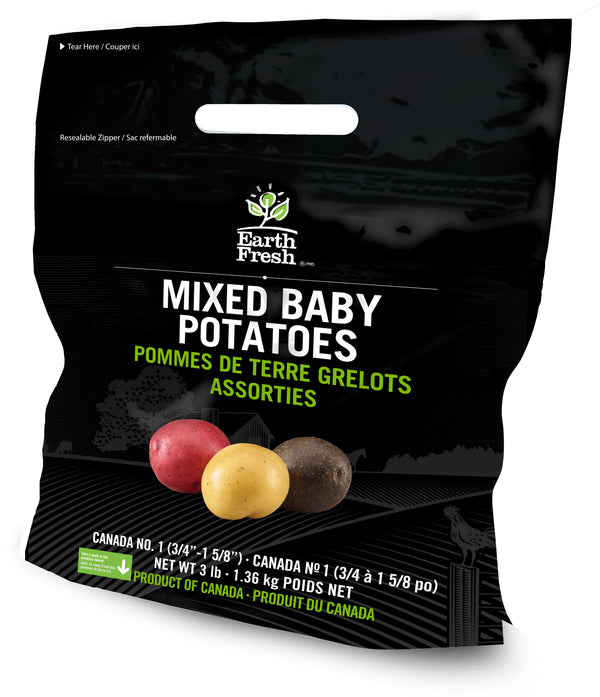 Earth Fresh Mixed Baby Potatoes 3 lb