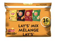 Frito-Lay Lay's Mix Snacks Variety Pack 16 bags, 448 g