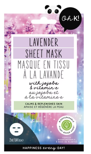 Oh K!  Lavender Sheet Mask