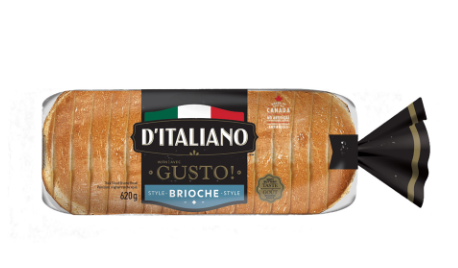 "D'Italiano Gusto! Brioche Style Thickness"