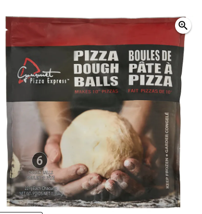 Pizza Dough Balls, 6-Pack
