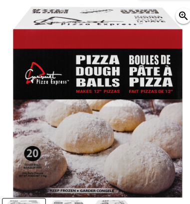 Gourmet Pizza Express, Pizza Dough Balls