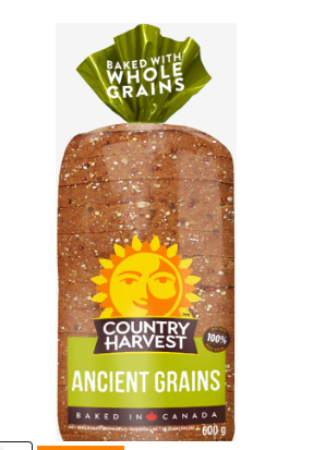 Country Harvest Ancient Grains with Red Fife Bread
