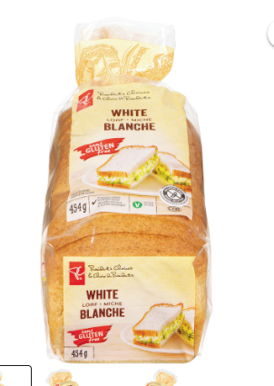 President's Choice Gluten Free White Bread