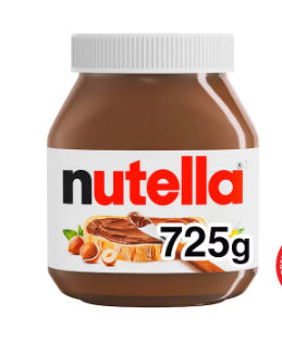 Nutella Hazelnut Spread with Cocoa for Breakfast,