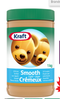 Kraft Smooth Light Peanut Butter