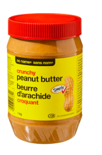 No Name Crunchy Peanut Butter