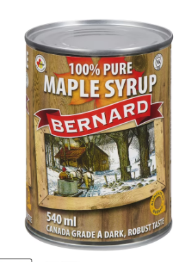 Bernard Maple Syrup,Dark