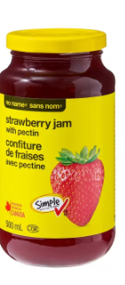 No Name Strawberry Jam with Pectin