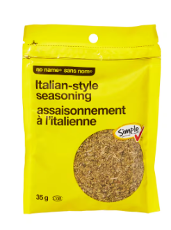 Zoom No Name Italian-Style Seasoning