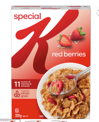 Kelloggs Special K Red Berries Cereal