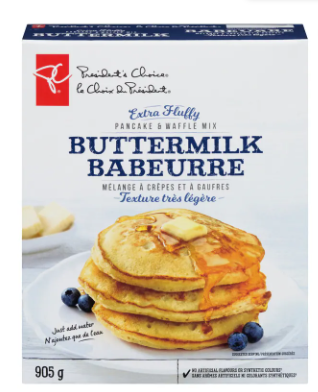 Zoom President's Choice Extra-Fluffy Buttermilk Pancake & Waffle Mix