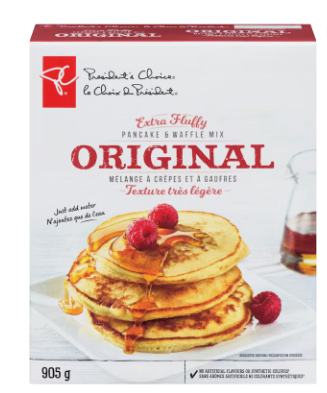 President's Choice Original Extra-Fluffy Pancake And Waffle Mix