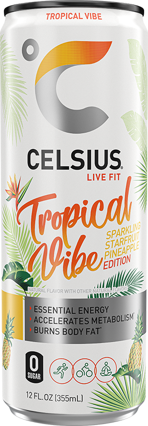 Celsius Tropical Vibe 355ml