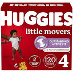 Huggies Little Movers Diapers Size 4