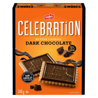 Celebration Dark Chocolate Stick Cookies 240 G