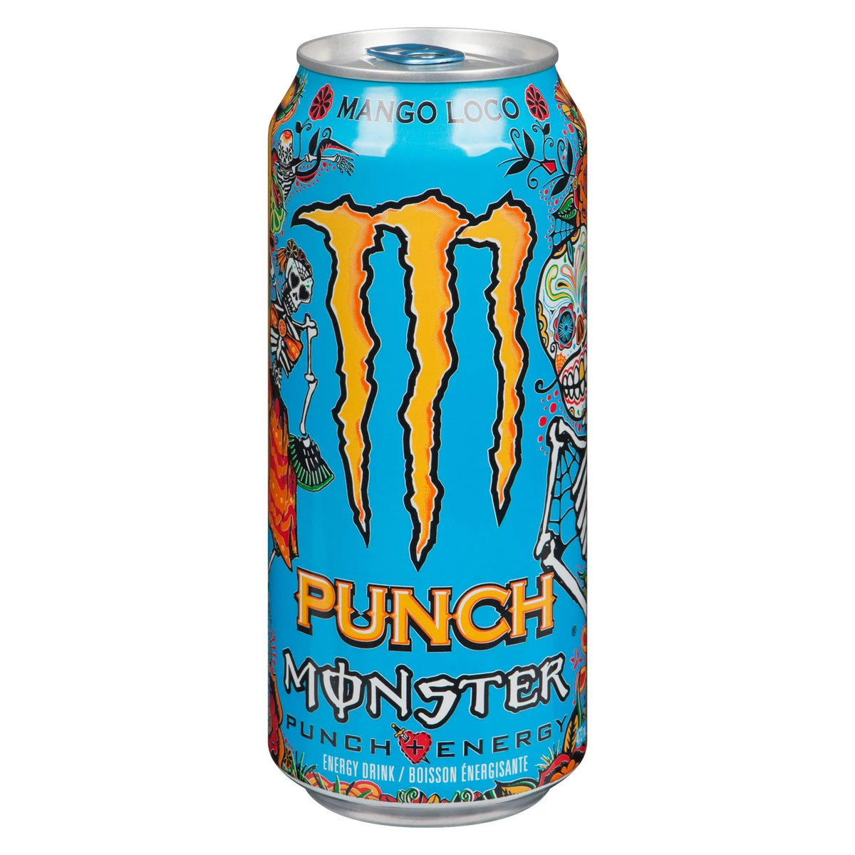 Monster Punch Mango Loco Flavoured Energy Drink, 473 mL