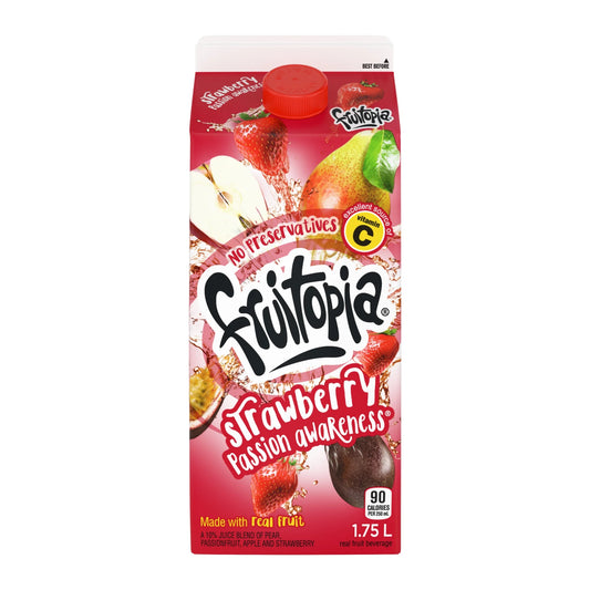 Fruitopia Strawberry Passion Awareness 1.75L