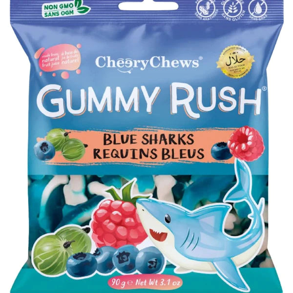 Gummy Rush Blue Sharks