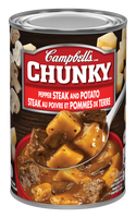 Campbells Chunky Pepper Steak Potato 515 ML.