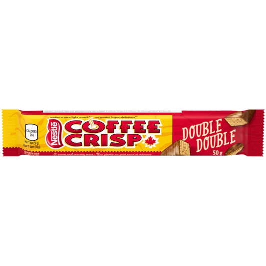 NESTLÉ COFFEE CRISP Double Double Wafer Bar 50 g)
