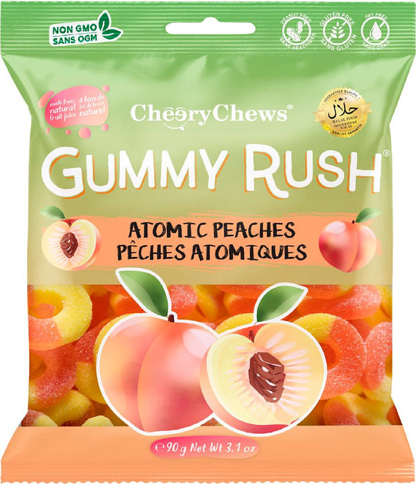 Gummy Rush Atomic Peaches