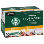 Starbuck Blonde Roast K-Cup Coffee Pods, True North Blend 120g