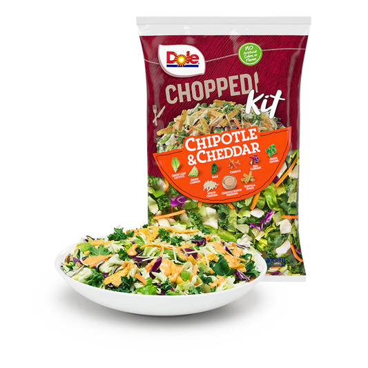 Chipotle and Cheddar Salad Kit, Chop Chop 276G