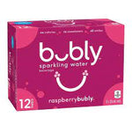 Bubly Sparkling Water Raspberry 12pk