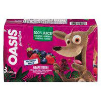 Oasis Berry Juice 8 X 200 Ml