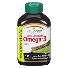 Jamieson Omega 3 Extra Strength 700 Mg Soft Gel