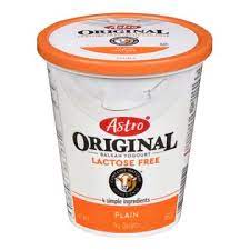Astro Original Lactose Free 650g