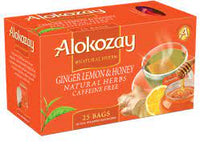 Alokozay Ginger Lemon Honey Tea Bag 25 Ct