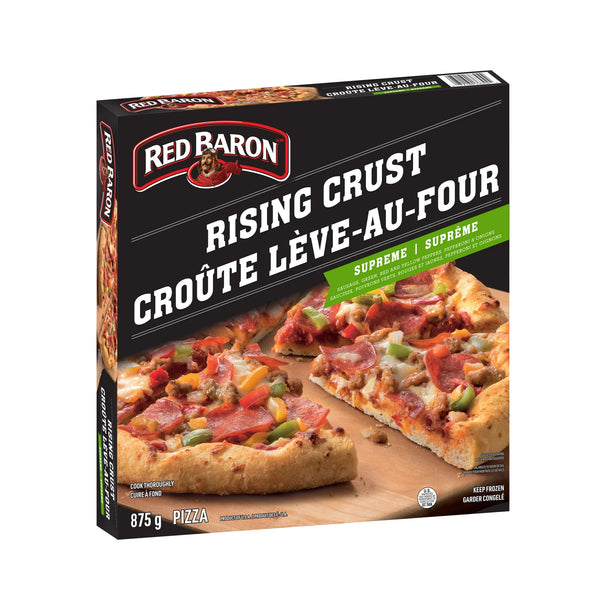 Red Baron Supreme Rising Crust Pizza 875g – arcticfresh