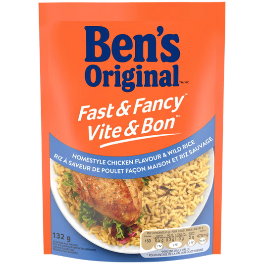 Bens Ff Homestyle Chicken And Wild Rice 132g